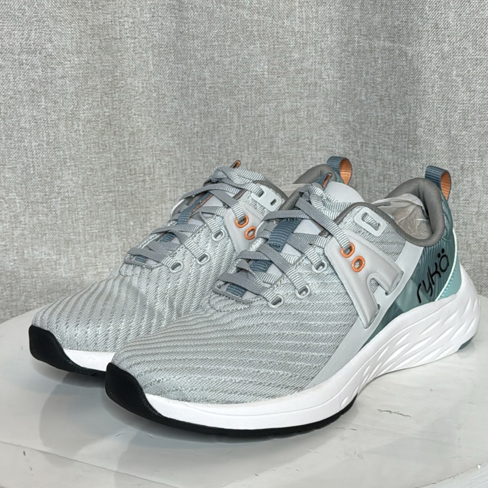 RYKA PINNACLE XT WOMENS TRAINING RUNNING ATHLETIC SNEAKERS IN VAPOR GREY *NIB* - Picture 4 of 16